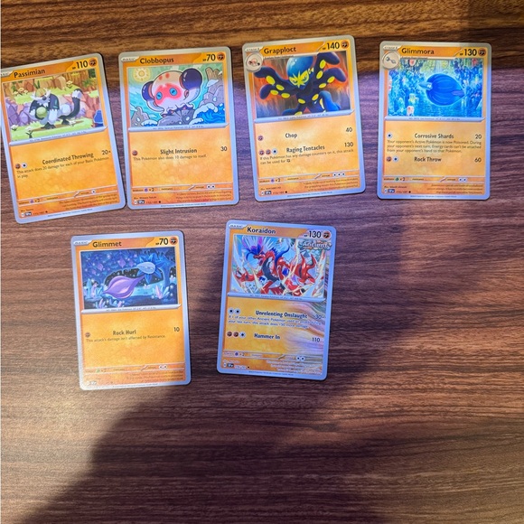 Pokemon Surging Sparks - Complete Common Uncommon Holo Cards - Picture 8 of 13